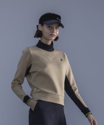 le coq sportif GOLF (ルコックスポルティフ（ゴルフ）)/フロントデザインカットソー 【RIJOUME/リジューム】/ベージュ