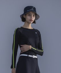 le coq sportif GOLF (ルコックスポルティフ（ゴルフ）)/スリーブデザインアンダーシャツ 【RIJOUME/リジューム】/ブラック