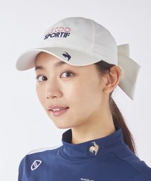 le coq sportif GOLF (ルコックスポルティフ（ゴルフ）)/【池田エライザ着用】ポニーテールキャップ/ホワイト