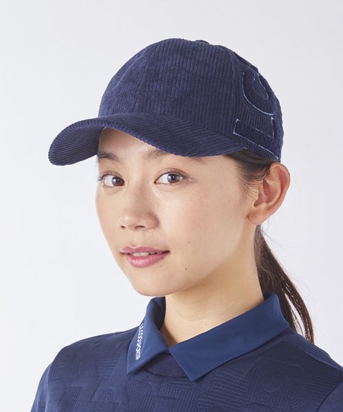 le coq sportif GOLF (ルコックスポルティフ（ゴルフ）)/【池田エライザ着用】サガラ刺繍キャップ/ネイビー