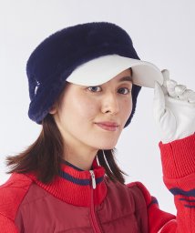 le coq sportif GOLF (ルコックスポルティフ（ゴルフ）)/イヤーウォーマー付き2WAYキャップ/キャップ：ホワイト