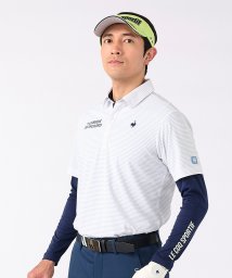 le coq sportif GOLF (ルコックスポルティフ（ゴルフ）)/インナー付き半袖シャツ/ホワイト