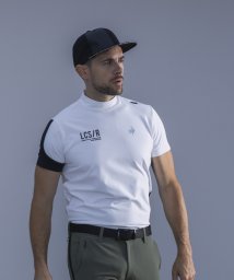 le coq sportif GOLF (ルコックスポルティフ（ゴルフ）)/アシンメトリーモックネック半袖シャツ 【RIJOUME/リジューム】/ホワイト