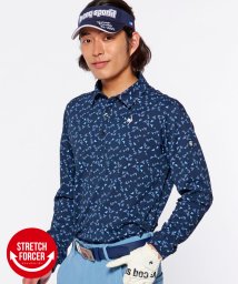 le coq sportif GOLF /【ストレッチフォーサー】小柄プリント長袖シャツ/505427994