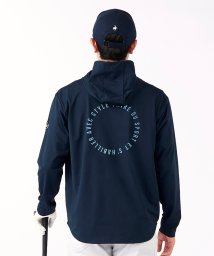 le coq sportif GOLF (ルコックスポルティフ（ゴルフ）)/フーディシャツ/ネイビー