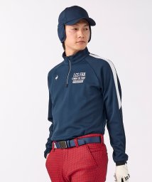 le coq sportif GOLF (ルコックスポルティフ（ゴルフ）)/ハーフジップ長袖シャツ/ネイビー