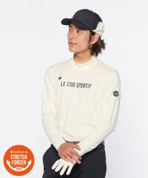 le coq sportif GOLF (ルコックスポルティフ（ゴルフ）)/【ストレッチフォーサー】長袖ハイネックシャツ/ホワイト