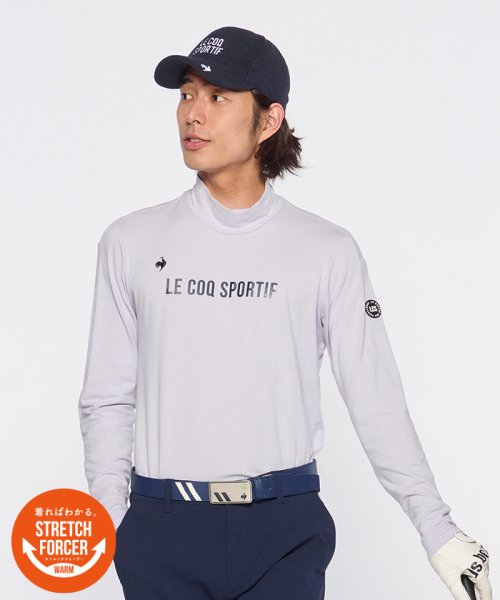 le coq sportif GOLF (ルコックスポルティフ（ゴルフ）)/【ストレッチフォーサー】長袖ハイネックシャツ/パープル