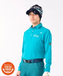 le coq sportif GOLF (ルコックスポルティフ（ゴルフ）)/【ストレッチフォーサー】裏起毛ヒートナビ長袖シャツ/ブルー