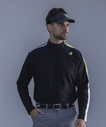 le coq sportif GOLF (ルコックスポルティフ（ゴルフ）)/アシンメトリー長袖ハイネックシャツ 【RIJOUME/リジューム】/ブラック