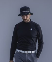 le coq sportif GOLF (ルコックスポルティフ（ゴルフ）)/アシンメトリースムース長袖ハイネックシャツ 【RIJOUME/リジューム】/ブラック