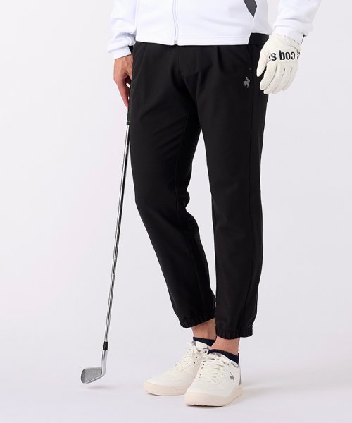 le coq sportif GOLF (ルコックスポルティフ（ゴルフ）)/ストレッチジョガーパンツ/ブラック