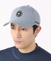 le coq sportif GOLF (ルコックスポルティフ（ゴルフ）)/シリコンワッペンキャップ/ライトブルー