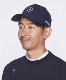 le coq sportif GOLF (ルコックスポルティフ（ゴルフ）)/シリコンワッペンキャップ/ネイビー