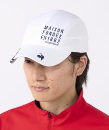 le coq sportif GOLF (ルコックスポルティフ（ゴルフ）)/はっ水パッカブルキャップ/ホワイト