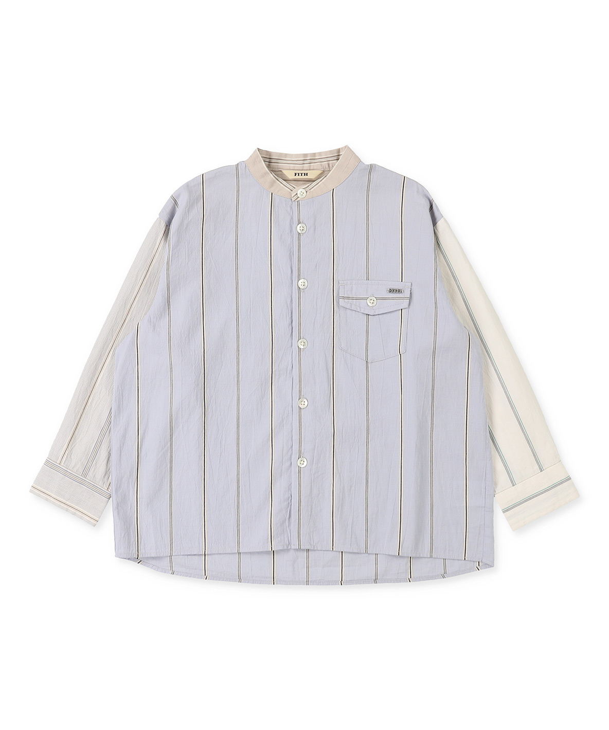 FITH フィス FITH コードットオーガニックス クラフトワッシャー 長袖シャツ ブルー 90cm FITH フィス FITH コードットオーガニックス クラフトワッシャー 長袖シャツ ブルー 90cm