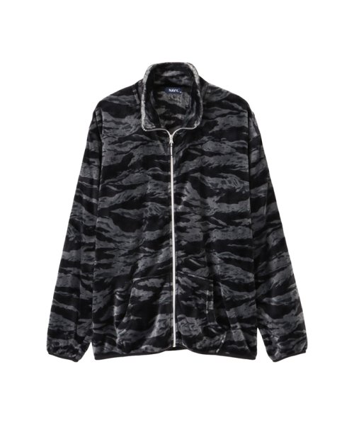 MAC HOUSE(men)(マックハウス（メンズ）)/[大きいサイズ] NAVY ネイビー フリース上下セット キングサイズ 272208MHKG－1/チャコール