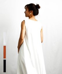 ARGO TOKYO/Cotton Rinen Flare Onepiece 29081 コットンリネンフレアワンピース　リネンワンピース　フレアワンピース　ワンピース　コットンワン/505450945