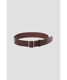 MARGARET HOWELL(マーガレット・ハウエル)/WIDE LEATHER BELT/DARKBROWN2