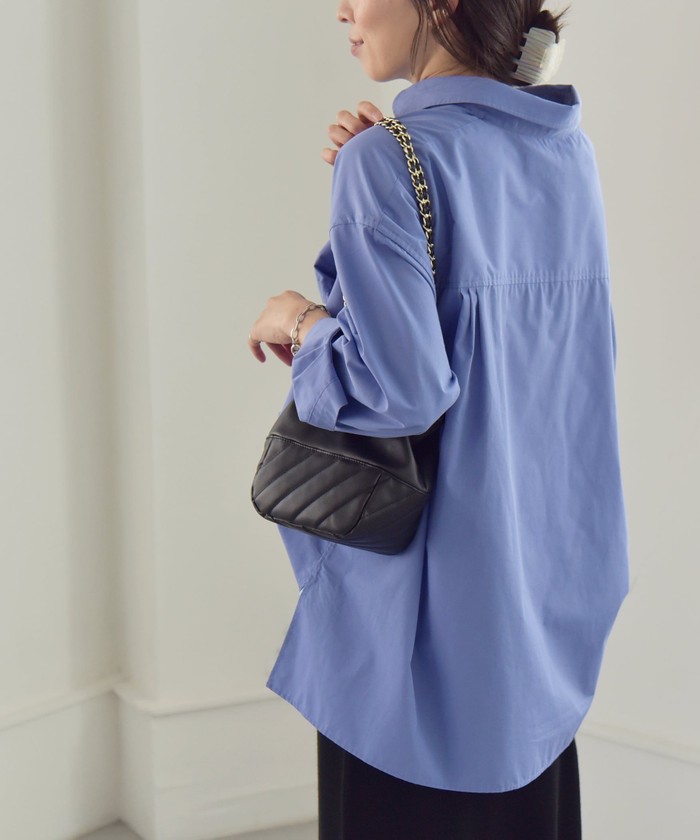 quaranciel:〈洗濯機可能〉REPREVE ビッグ シャツ(505452582