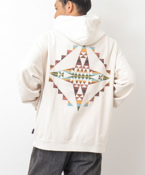 NOLLEY’S goodman(ノーリーズグッドマン)/【PENDLETON/ペンドルトン】Back Print Hoodie 3175－1008/ベージュ