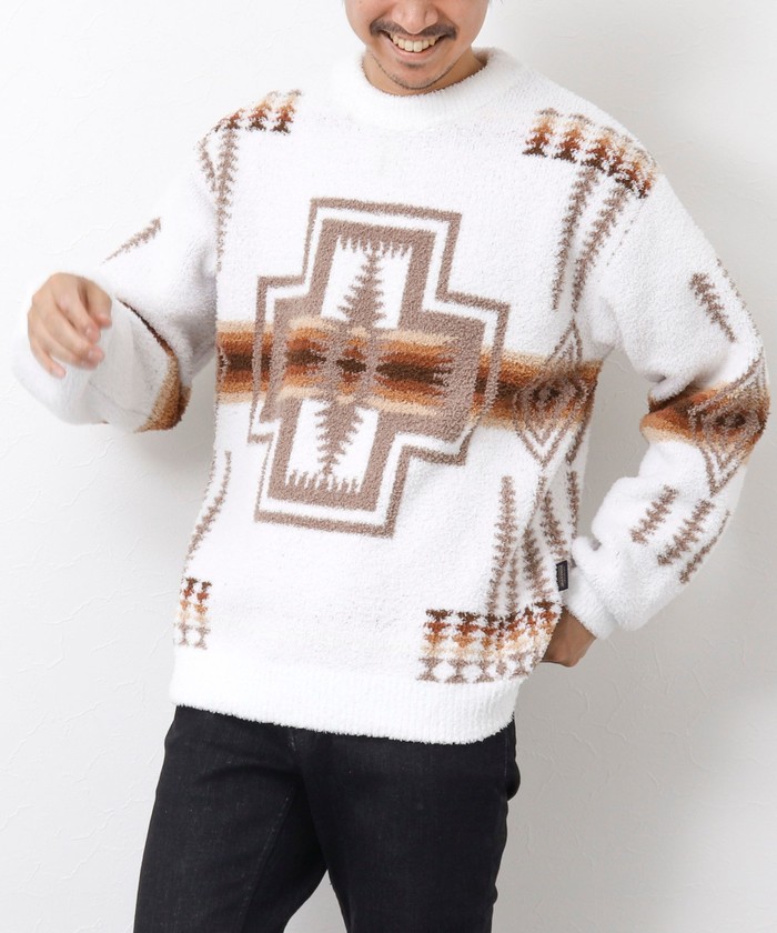 PENDLETON/ペンドルトン】Double Jacquard Crewneck Pullover クルー