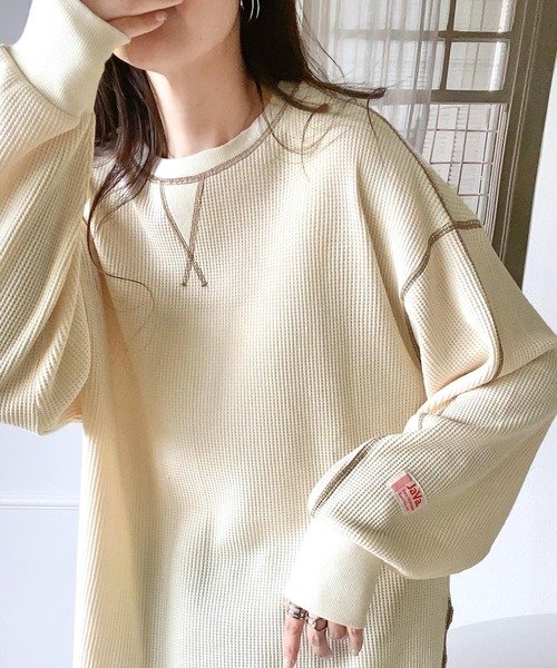 《JaVaジャバ 別注》シンプルなのに格上げ。2way配色ワッフルロンTee 人気・おすすめ|売れ筋商品・話題商品におすすめ コスパ重視 安心配送 スピーディーにお届け 《JaVaジャバ 別注》シンプルなのに格上げ。2way配色ワッフルロンTee 人気・おすすめ|売れ筋商品・話題商品におすすめ コスパ重視 安心配送 スピーディーにお届け