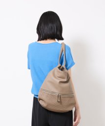 MK MICHEL KLEIN BAG/【2WAY・A4サイズ対応】パンチングデザインスライドショルダーバッグ/505453447