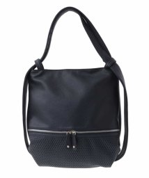 MK MICHEL KLEIN BAG/[2WAY・A4サイズ対応]パンチングデザインスライドショルダーバッグ/505453447