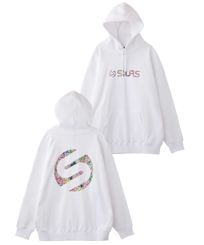 SPUTTERING LOGO WIDE HOODIE(505453467) | SILAS(SILAS) - MAGASEEK