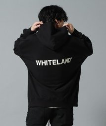 LHP(エルエイチピー)/WHITELAND/ホワイトランド/LOGO SWT HOODIE/ロゴ/ブラック