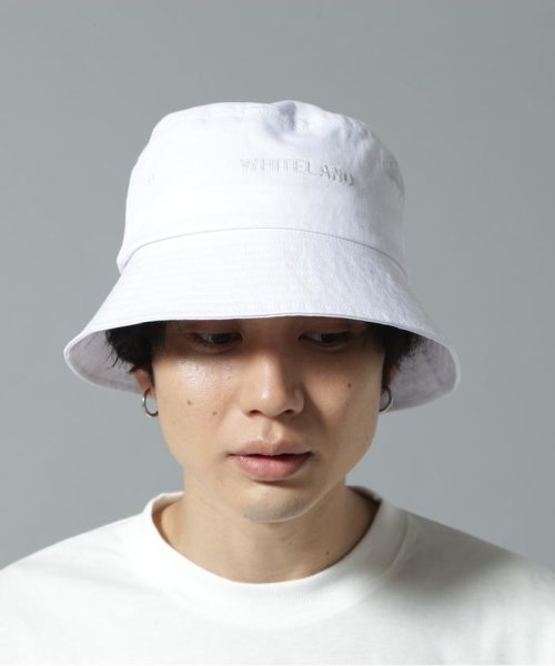 LHP(エルエイチピー)/WHITELAND/ホワイトランド/GEL LOGO HAT/ジェルロゴ/ホワイト