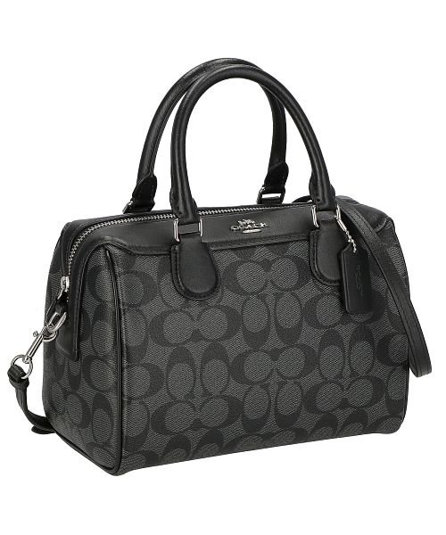 COACH コーチ　32203ミニボストン2WAY PVCシグネチャー 