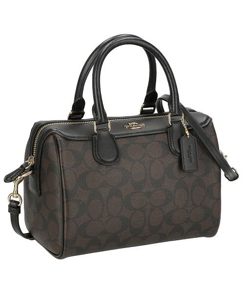 COACH コーチ　32203ミニボストン2WAY PVCシグネチャー 