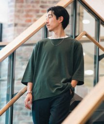 ITEMS URBANRESEARCH/ポンチ 7分袖ビッグTシャツ/505455034