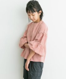 URBAN RESEARCH DOORS（Kids）(アーバンリサーチドアーズ（キッズ）)/『WEB/一部店舗限定サイズ』ボリュームギャザースリーブブラウス(KIDS)/RED