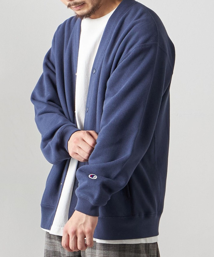 予約》【SHIPS any別注】Champion: リバースウィーブ Vネック