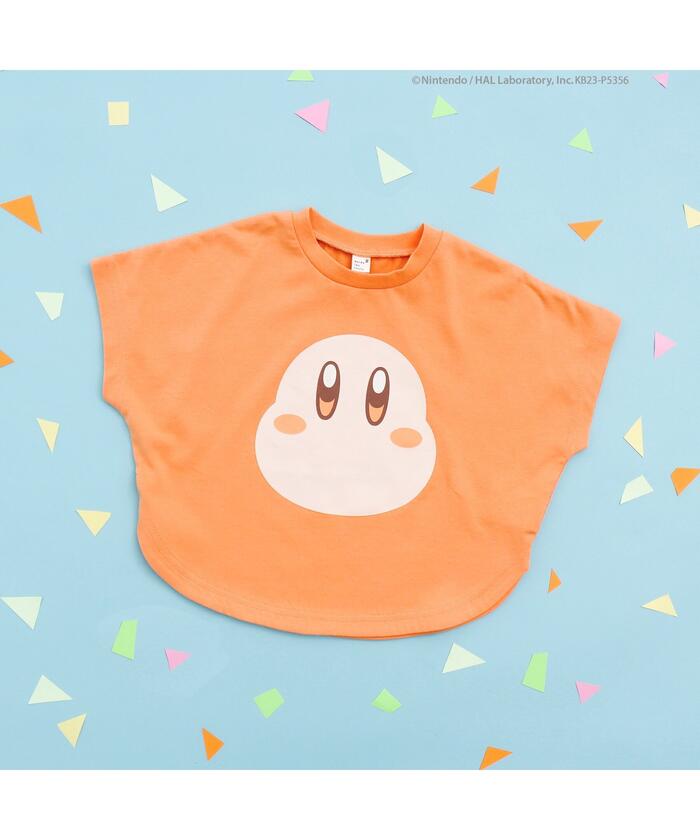 カービィ バルーンシルエットフェイスTシャツ(505202497