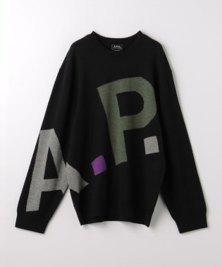 green label relaxing/＜A.P.C.＞ロゴ オールオーバー セーター/505446246