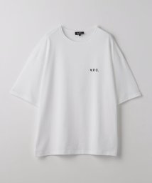 green label relaxing(グリーンレーベルリラクシング)/＜A.P.C.＞VPC JEREMY カットオフ Tシャツ/WHITE