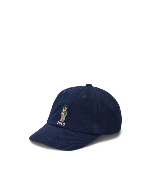 POLO RALPH LAUREN(POLO RALPH LAUREN)/(ボーイズ 2才～7才)Polo ベア チノ ボール キャップ/410ネイビー