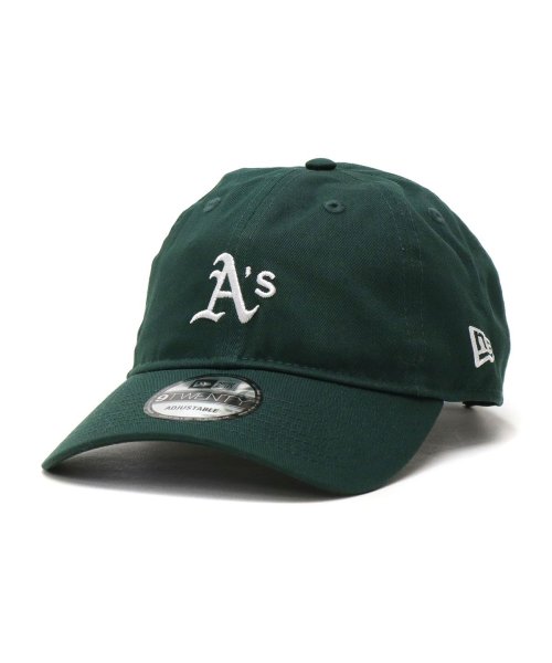 NEW ERA(ニューエラ)/【正規取扱店】 ニューエラ キャップ NEW ERA 帽子 9TWENTY MLB Side Logo ベースボールキャップ カジュアル 球団ロゴ/グリーン