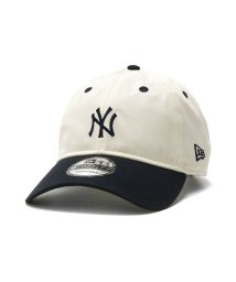 NEW ERA(ニューエラ)/【正規取扱店】 ニューエラ キャップ NEW ERA 帽子 9TWENTY MLB Side Logo ベースボールキャップ カジュアル 球団ロゴ/ホワイト