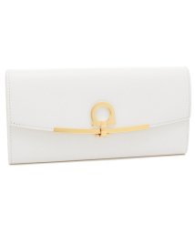 FERRAGAMO/フェラガモ 長財布 ガンチーノクリップ ホワイト レディース FERRAGAMO 22D150 762988/505456224