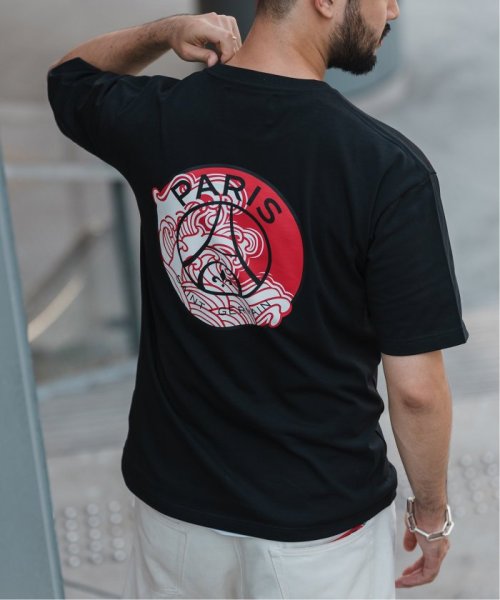 Paris Saint-Germain(Paris SaintGermain)/【Paris Saint－Germain】エンブレムプリント Tシャツ NAMI/ブラック