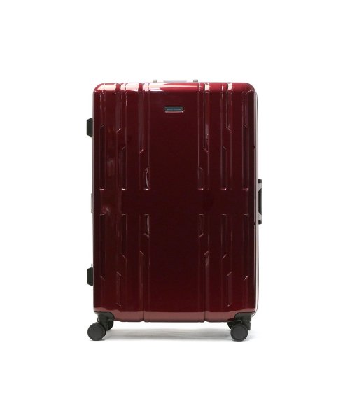 World Traveler(ワールドトラベラー)/ワールドトラベラー スーツケース World Traveler サグレス 2 Lサイズ 大容量 大型 90L 7泊～10泊 TSロック 静音 4輪 05114/レッド