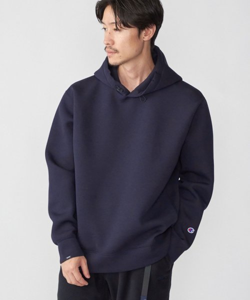 SHIPS MEN(シップス　メン)/【SHIPS別注】Champion: Wrap Air(R) プルオーバー フーディ パーカー/ネイビー