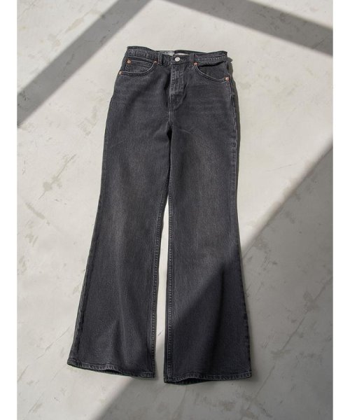 Levi's(リーバイス)/70's HIGH FLARE BLACK/BLACKS