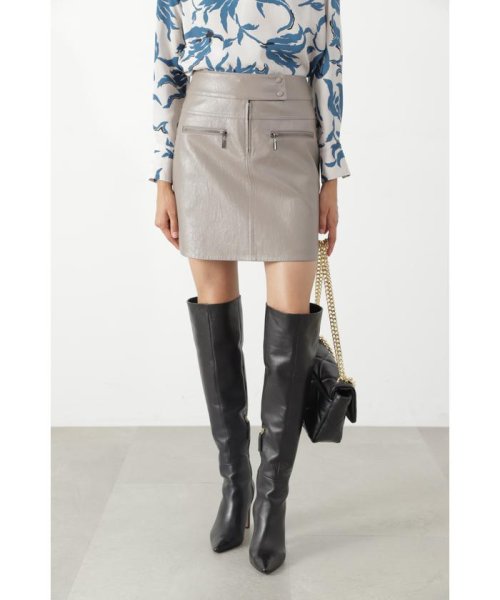 セール】フォーレザーミニスカート(505457519) | ピンキー アンド  