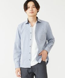 MK homme(エムケーオム)/SOLOTEXフェザーへリンボンシャツ/ライトブルー（50）